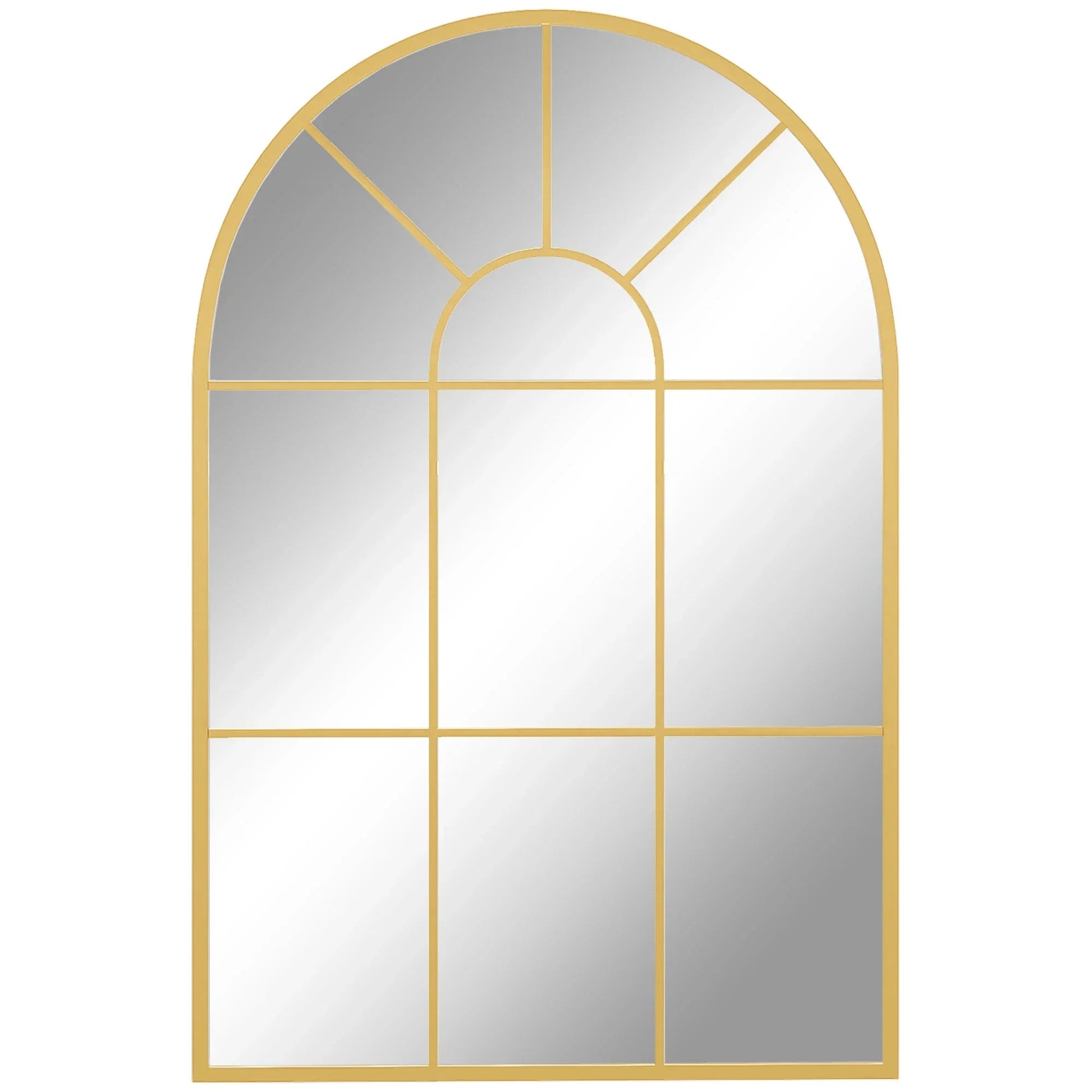 Wanddekoration: Fensterspiegel 60x91 cm für Wohnzimmer & Eingang - ApolettaApoletta