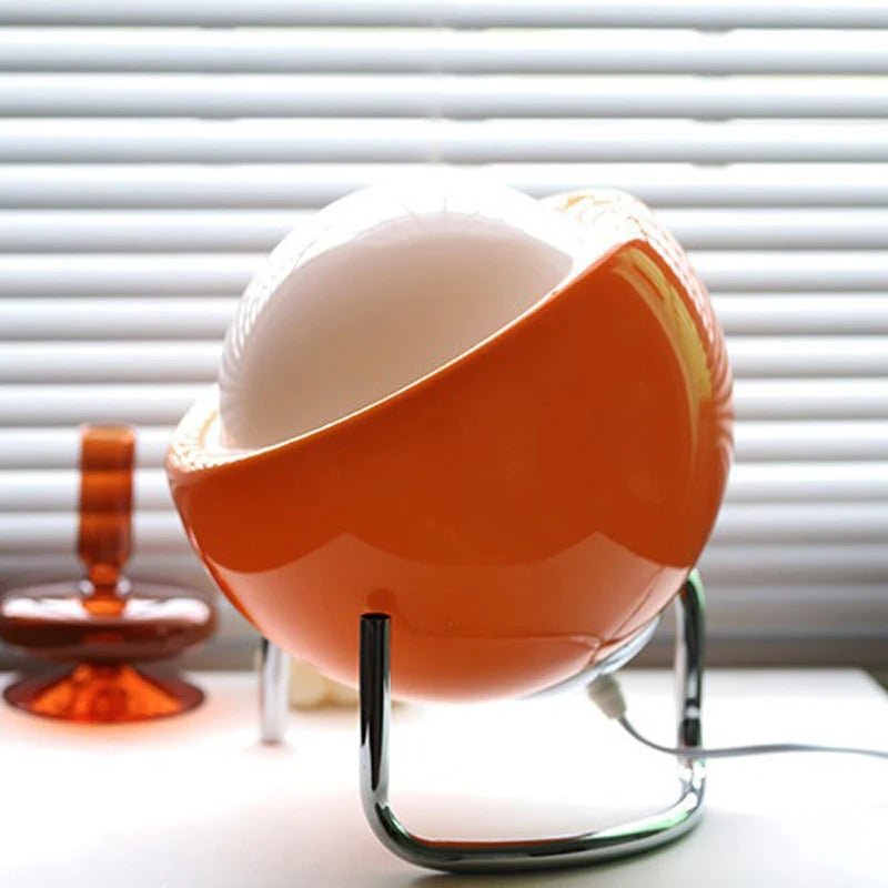 Bauhaus Tischlampe: Retro - Design mit Glas & LED für Wohnzimmer und Schlafzimmer - ApolettaApoletta