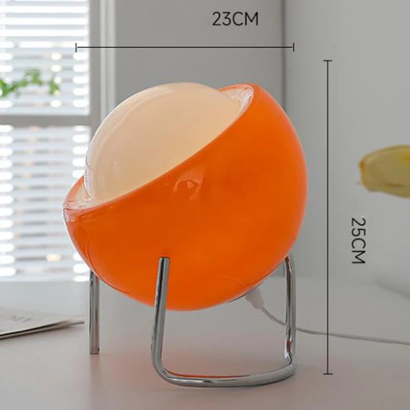 Bauhaus Tischlampe: Retro - Design mit Glas & LED für Wohnzimmer und Schlafzimmer - ApolettaApoletta