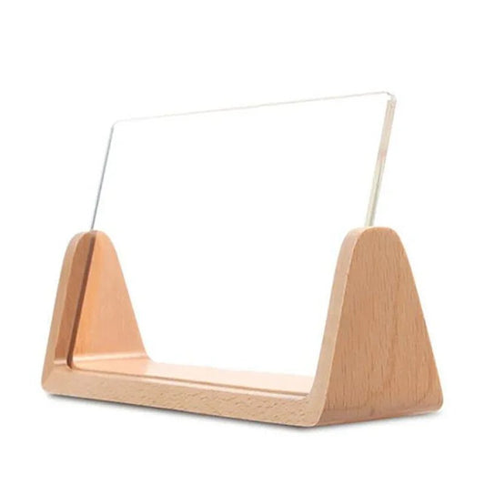 Kreativer LED - Fotorahmen: Massivholz & Acryl – Innovatives Desktop - Ornament - ApolettaApoletta