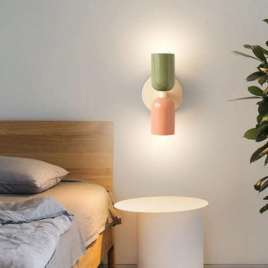 Bunte E27 - LED - Wandleuchte: Für Kinderzimmer, Flur und Schlafzimmer - ApolettaApoletta