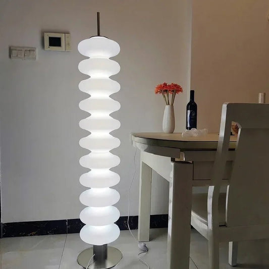 Dänische Kürbislampe: Designer - Stehlampe für Wohn - und Schlafzimmer - ApolettaApoletta