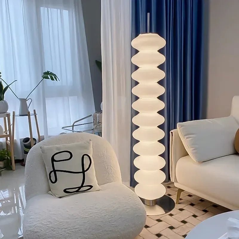 Dänische Kürbislampe: Designer - Stehlampe für Wohn - und Schlafzimmer - ApolettaApoletta