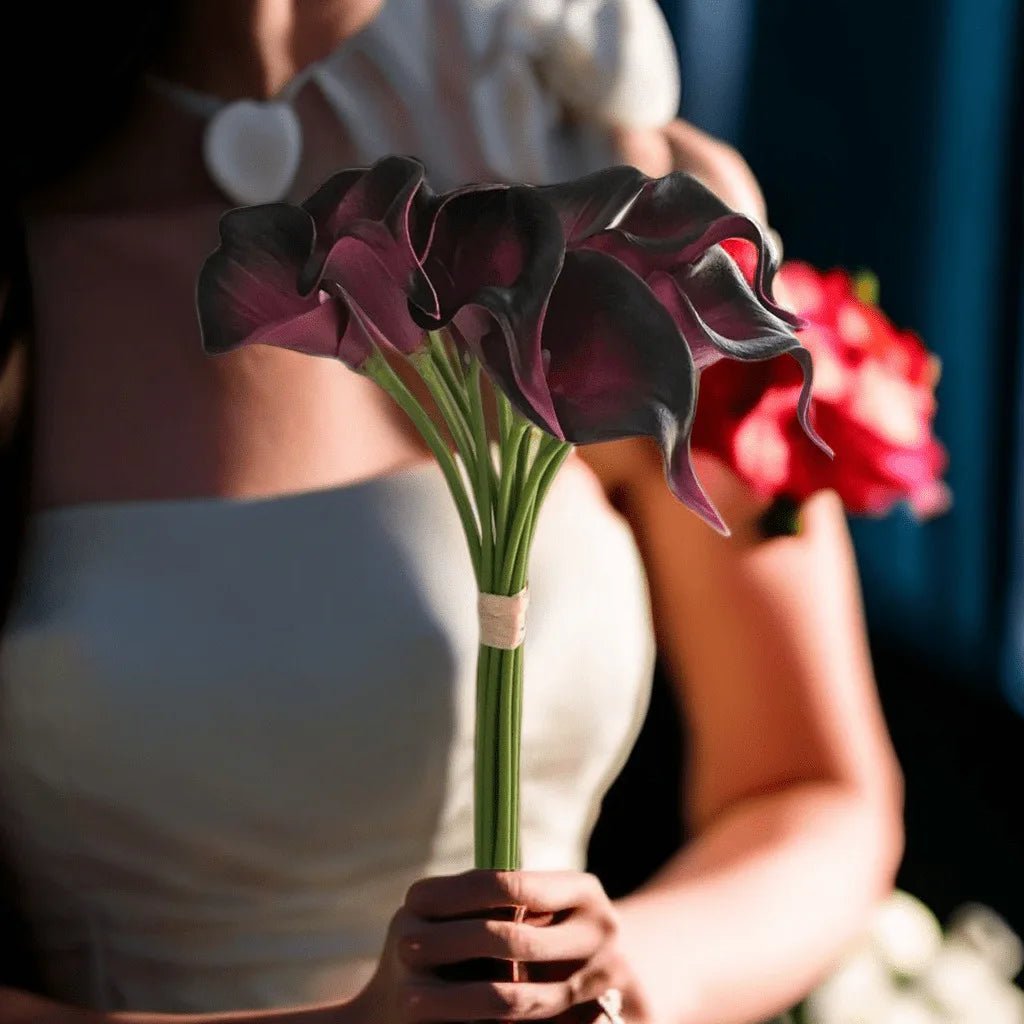 10 künstliche Calla - Lilien für Hochzeit & Deko - ApolettaApoletta