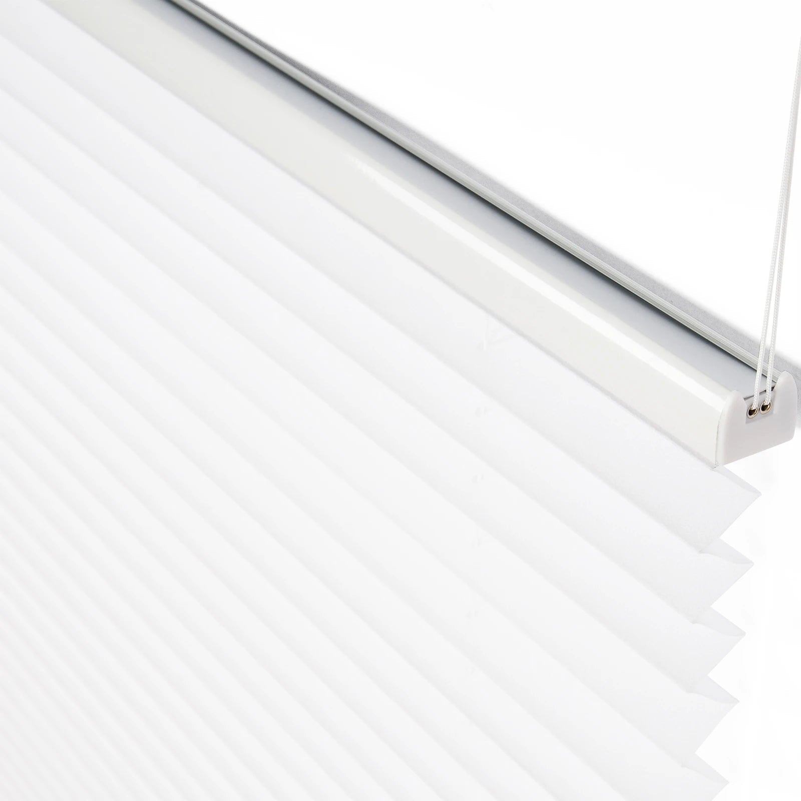 Plissee - Rollo - Klemmfix ohne Bohren, zusammenklappbares Rollo, Easyfix - geklemmter Rollo, blickdichter Sichtschutz für Fenster - ApolettaApoletta