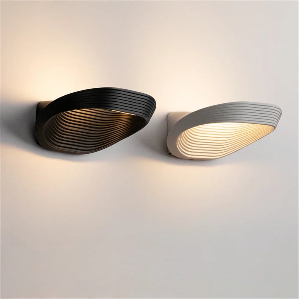 LED - Wandlampe: Moderne Aluminium - Leuchte für Schlafzimmer & Wohnzimmer - ApolettaApoletta