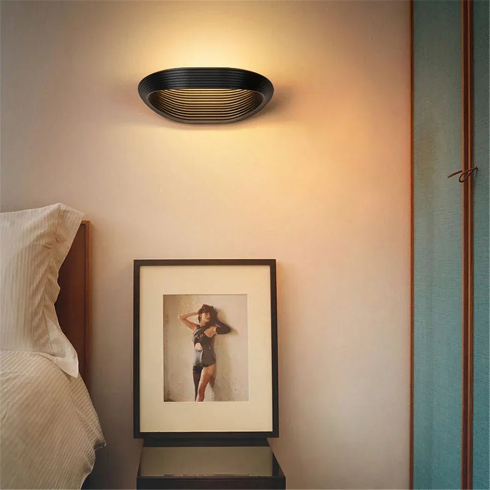 LED - Wandlampe: Moderne Aluminium - Leuchte für Schlafzimmer & Wohnzimmer - ApolettaApoletta