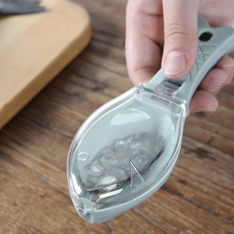 Fischschuppen - Schaber mit Abdeckung - ApolettaApoletta