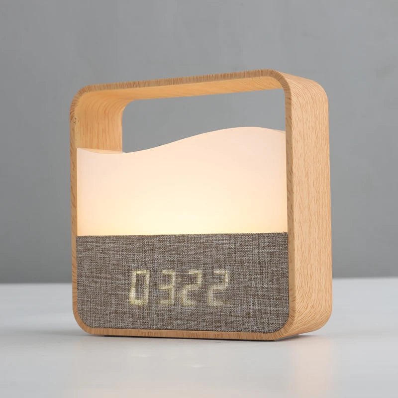 LED - Nachtlicht mit Uhr & Wecker - ApolettaApoletta