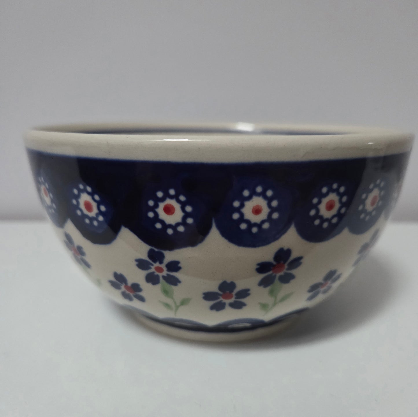 Bunzlauer Keramik Schale / Müslischale - 500 ml - Ø 14 cm - 3. WAHL (Mängel) Handarbeit