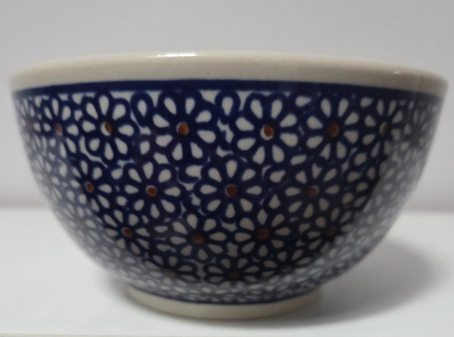 Bunzlauer Keramik Schale / Müslischale (Tief) - 500 ml - Ø 14 cm - Handarbeit