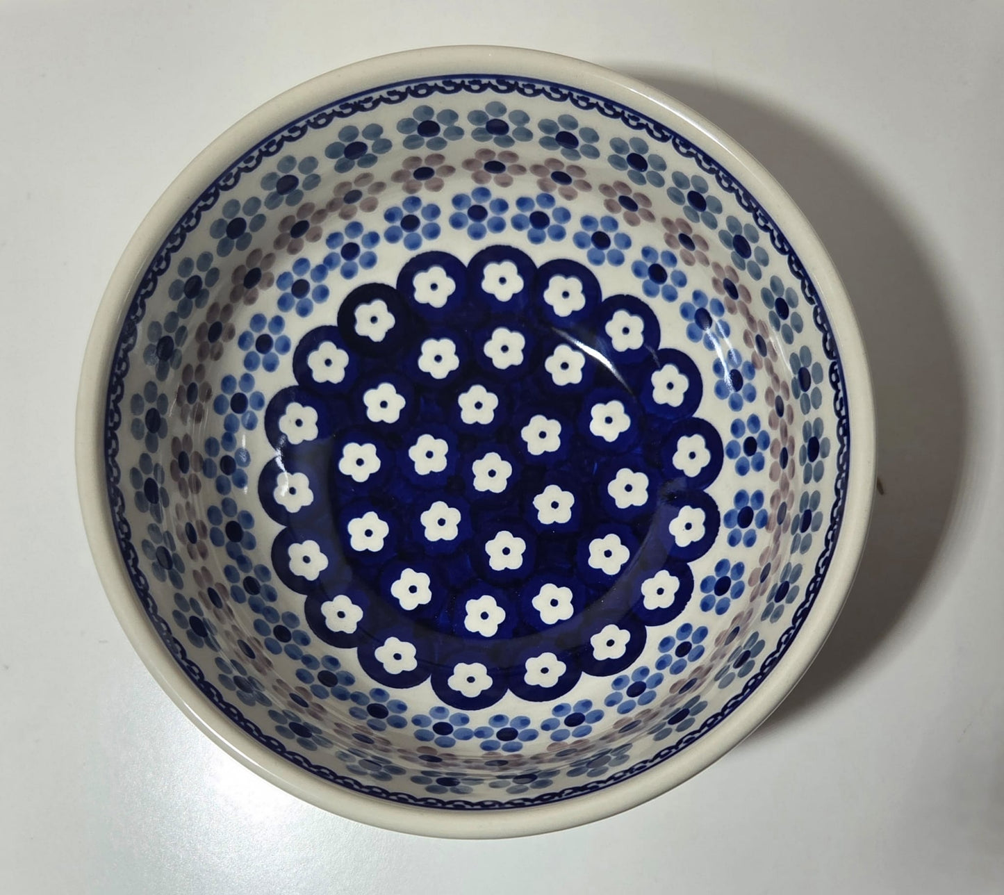 Bunzlauer Keramik Schale / Müslischale - Ø 16,5 cm -700 ml Handarbeit